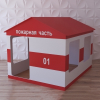 Детский игровой домик «Пожарная служба» - «globural.ru» - Первоуральск