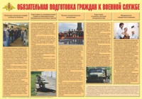 Плакат "Обязательная подготовка граждан к военной службе" - «globural.ru» - Первоуральск