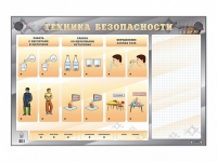 Электрифицированный стенд "Техника безопасности" с маркерными полями - «globural.ru» - Первоуральск