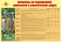 Плакат "Нормативы по радиационной, химической и биологической защите" - «globural.ru» - Первоуральск