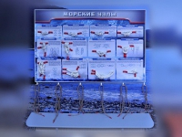 Стенд "Морские узлы" с оригинальными образцами - «globural.ru» - Первоуральск