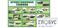 Стенд "Бронетанковая техника" - «globural.ru» - Первоуральск