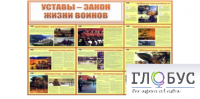 Стенд "Уставы закон жизни воинов" - «globural.ru» - Первоуральск