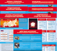 Комплект таблиц Основы гражданской обороны МЧС РФ (13 штук)	 - «globural.ru» - Первоуральск