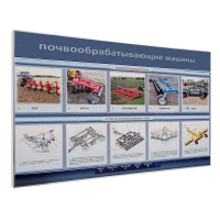 Электрифицированный светодинамический стенд «Почвообрабатывающие машины» - «globural.ru» - Первоуральск