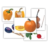 Набор предметных картинок "Овощи. Музыкальные инструменты" - «globural.ru» - Первоуральск