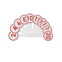 Касса-веер цифр от 0 до 20 - «globural.ru» - Первоуральск