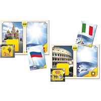 Настольно-печатная игра "Флаги стран мира 1. Европа" - «globural.ru» - Первоуральск