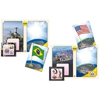 Настольно-печатная игра "Флаги стран мира 2. Азия, Африка, Австралия, Америка" - «globural.ru» - Первоуральск