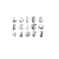 Комплект гипсовых моделей геометрических тел  - «globural.ru» - Первоуральск