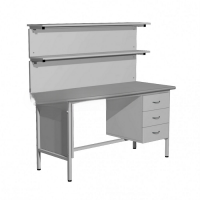 Стол лабораторный демонстрационный с надстройкой  - «globural.ru» - Первоуральск