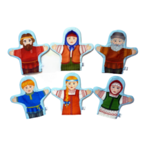 Набор рукавичек "Семья русская" - «globural.ru» - Первоуральск