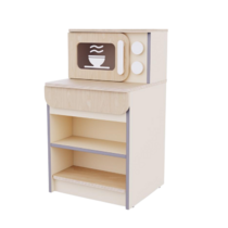 Модуль с микроволновкой из коллекции «НЕГА» (бежевый) - «globural.ru» - Первоуральск