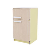 Холодильник из коллекции «НЕГА» (желтый) - «globural.ru» - Первоуральск