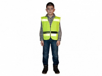 Световозвращающий жилет на молнии для пешеходов - «globural.ru» - Первоуральск