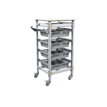 Тележка 1-секционная для учебных наборов и цифровых лабораторных комплексов SenseDisc - «globural.ru» - Первоуральск