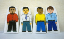 Набор пальчиковых кукол "Расы" - «globural.ru» - Первоуральск