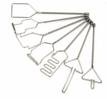 Комплект "Постановочные зонды с витыми ручками с колпачками по Волковой Л.С." (7 штук) - «globural.ru» - Первоуральск