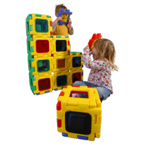 Набор Полидрон Гигант "Комплект встраиваемых цветных окон". Дополнительный набор - «globural.ru» - Первоуральск