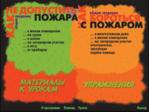 Основы пожарной  безопасности. (Электронное учебное пособие по курсу ОБЖ) - «globural.ru» - Первоуральск