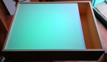 Стол для рисования песком с RGB подсветкой 50*40см - «globural.ru» - Первоуральск