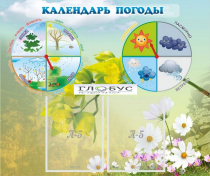 Стенд "Календарь погоды" - «globural.ru» - Первоуральск