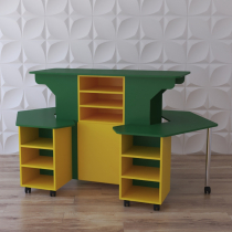 Модульный стеллаж "Весёлые занятия" - «globural.ru» - Первоуральск