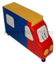 Напольная мягкая игрушка "Грузовик" каталка - «globural.ru» - Первоуральск