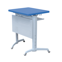 Стол ученический одноместный на роликах 3-7 гр.р. - «globural.ru» - Первоуральск