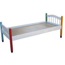 Кровать детская "Карандаш" 1400х600х600 ЛДСП настил ДВП  - «globural.ru» - Первоуральск