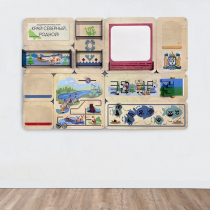 Дидактическая настенная панель «Край северный, родной. ХМАО» - «globural.ru» - Первоуральск