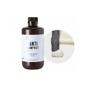 Фотополимерная смола Resione Anti-Impact нейлоноподобный цвет белый - «globural.ru» - Первоуральск